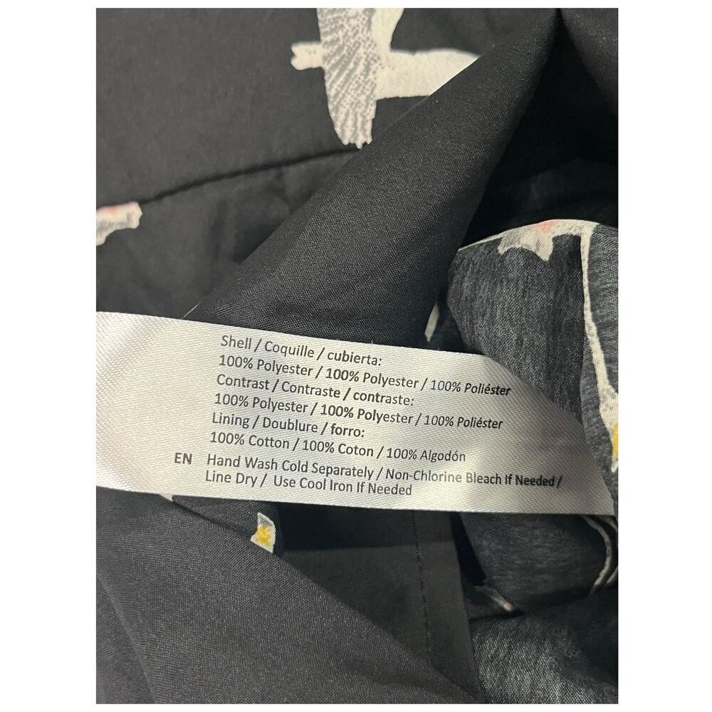 Band Of Gypsies Romper Maxi Dress Womens Small Blue Bird Boho Festival Flowy - Picture 5 of 13